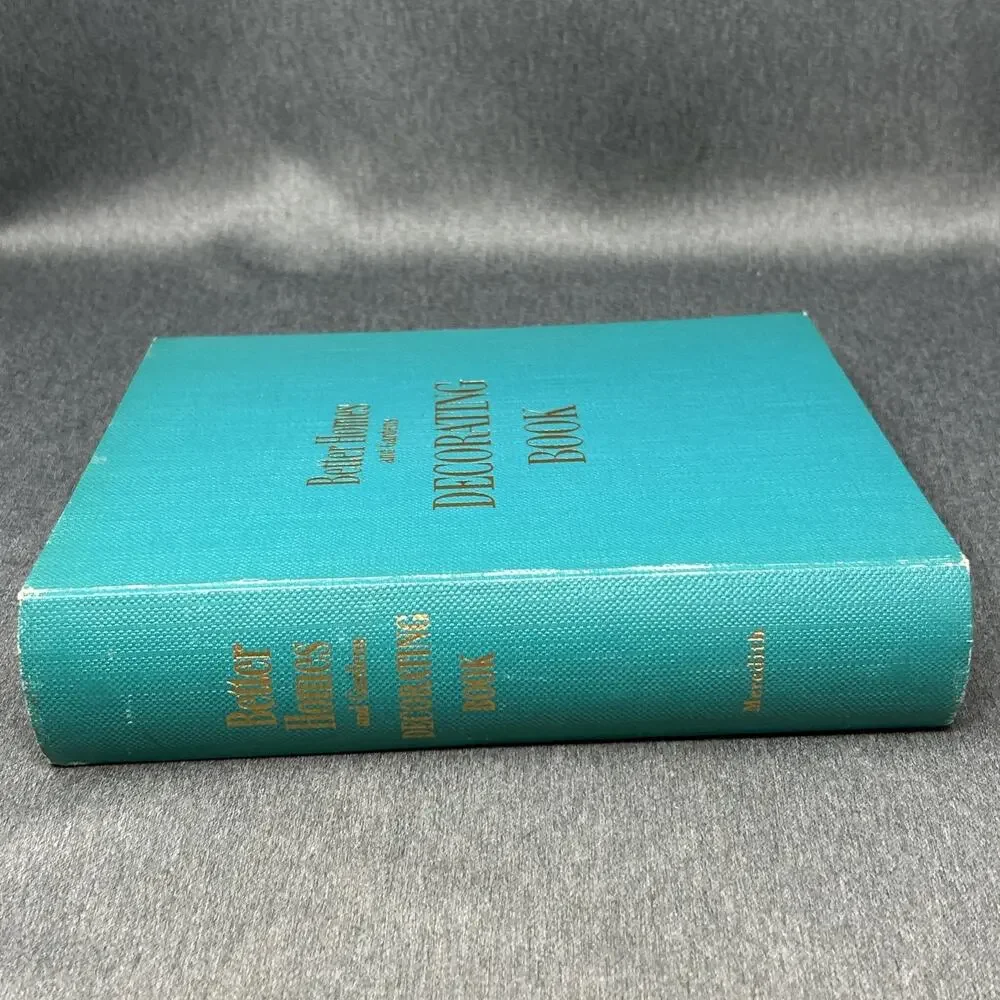 Vintage 1956 Better Homes and Gardens Decorating Book 1st Edition MCM Binder